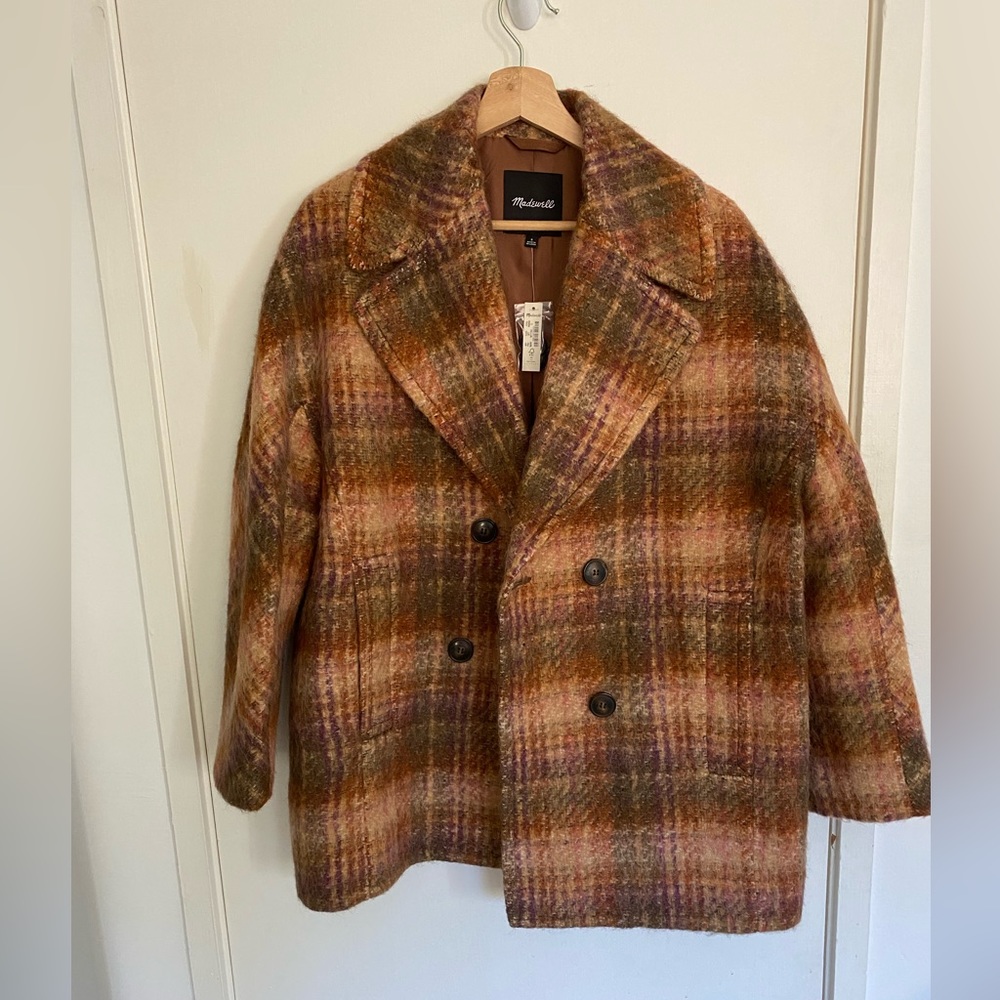Madewell oversized pea coat